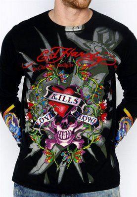 cheap Ed Hardy shirt(Men)-497